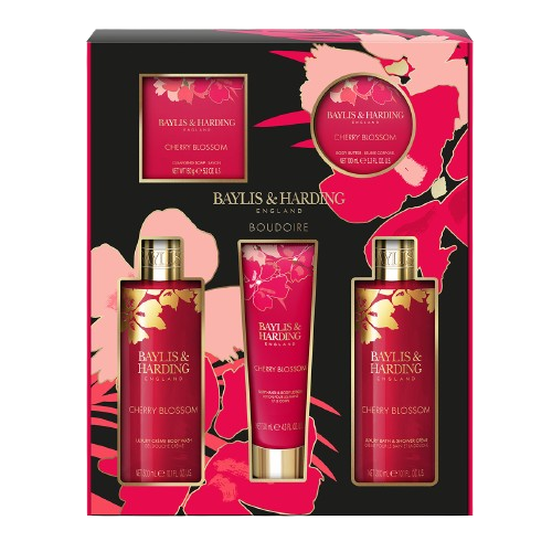 Baylis & Harding Boudoire Cherry Blossom 5 Piece Gift Set